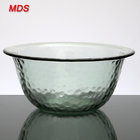 Casual dinnerware decorative big glass punch bowl for food