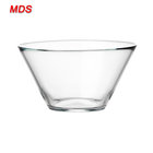 Very large clear cheap glass food serving bowls