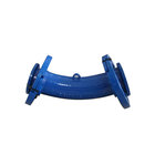 PN10 ductile cast iron DI loosing flanged elbow for PVC pipe