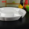 White round fruit 5 wedding ceramic compartment plate