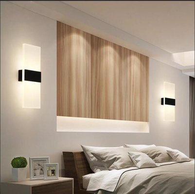 Indoor decoration Acrylic Led Light wall lamp modern for bed room