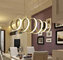 commercial led circular ring pendant lighting fixture