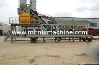 25-75m3/h Mobile Concrete Plant, Mobile Concrete Batching Plant, Mobile Concrete Mixing Plant