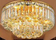 Luxury K9 Golden Crystal Ceiling Lights Dinning Room Without Remote for sale