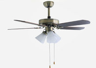 China Anti Brass 48'' Contemporary Ceiling Fan Light Fixtures with 4 Leaf and 3 Light distributor