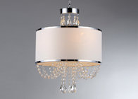 China Modern PVC Covering Luxury Crystal Chandelier With Decorative Hanging distributor