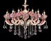 cheap 15 - Bulb Luxurious Crystal Zinc Alloy Contemporary Chandelier Lighting For Villas