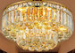 cheap Luxury K9 Golden Crystal Ceiling Lights Dinning Room Without Remote