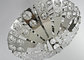 Modern Stainless Steel K9 Crystal Ring Chandelier UFO Shape 100W supplier