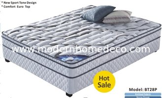 Medium grade pocket spring mattress BT28P