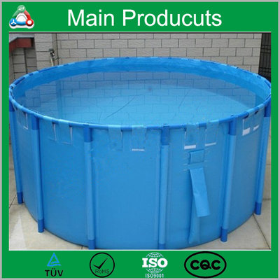 China New design products portable flexible cube structure fish aquariums for farming supplier