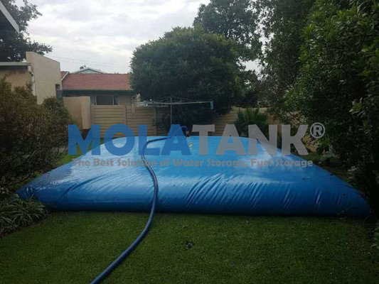 China hot sale folding pvc soft water storage tank  custom water baldder  35000L shape pillow tank supplier