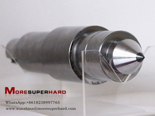 China PCD Dead Center for High Precision Shaft Machining supplier
