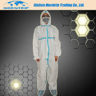 Reinforced Disposable Waterproof  PP SMS Microporous Nonwoven Safety Coverall