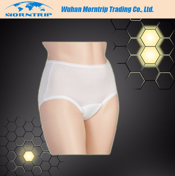Comfortable Disposable Nonwoven Underwear for Hospital SPA Travelling