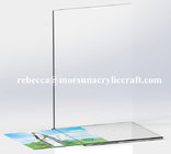 With SGS Certification Custom Acrylic Menu Stand