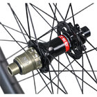 27.5 MTB carbon bike wheel 40mm width Clincher 650B Tubeless ready all mountain Wheels with Novatec Hub