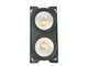 100w X 2pcs White Color Led Disco Lights 30° Beam Angle For Wall Washer supplier