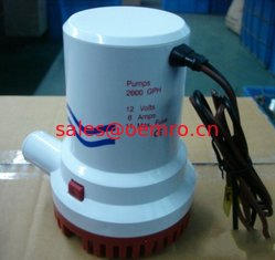 China DC 12V/24V submersible pump bilge pump supplier