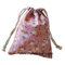 Fashion Jewellery string bag,Cosmetic bag,Promotion bag MH-2119 nature