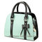 Fashion Blue PU Lady handbag for outdoor (MH-6042)