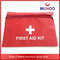 Portable mini emergency medical organizer bag travel first aid kit for car