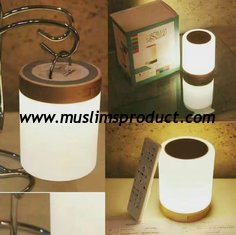 China 2017 Newest Portable Quran Speaker Touch Lamp Coran bluetooth LED lamp speaker ramadan lights mp3 player quran Free ship supplier