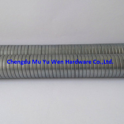 1/2" and 3/8" non-jacketed double locked galvanized steel flexible pipes with good quality