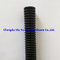 Black PP flame retardant flexible corrugated pipe from AD7.0 to AD105.0