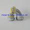 1/2" and 3/4" UL type liquid tight zinc die-cast fittings in straight and 90 degree elbow