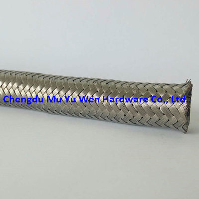 Explosion proof and liquid tight stainless steel braided flexible metal conduit for cable protection