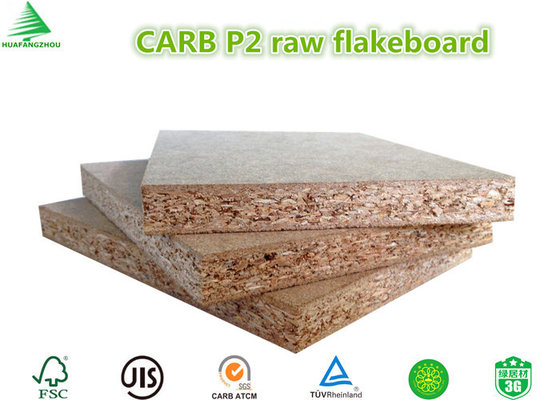 China supplier 9-30mm CARB P2 plain particle board for US market