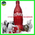 customize size mall decoration large metal color dog statue as decoration statue in shop/ mall /event