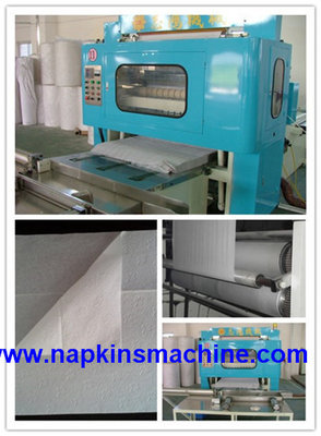 China Embossing Laminated Paper Towel Making Machine , Hand Paper Towel Folder Machine  supplier