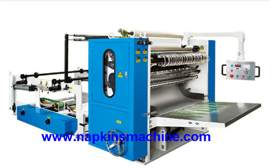 China Laminated Pop Up Facial Tissue Paper Embossing And Color Printing Machine supplier