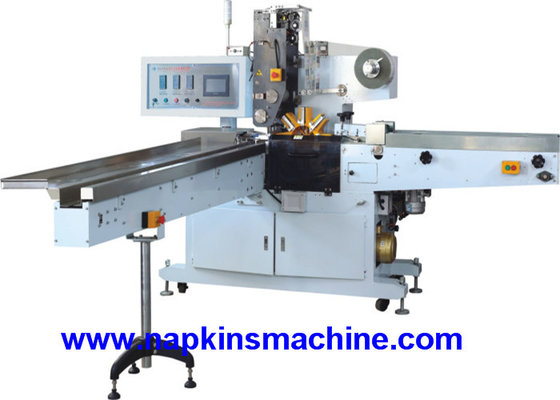 China Toilet Paper Wet Napkin Packing Machine 25-35bags/min , Custom Printed supplier