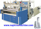 High Capacity 2 Layer Toilet Paper Making Machine , Roll Slitting And Rewinding Machine supplier