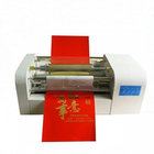 Newest flatbed book gold foil machine for business card