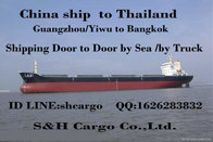 Provide China to Thailand freight service door to door by sea