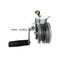 2500lbs Black Power Coated Quality Hand Winches For Sale, Hand Cable Winch supplier
