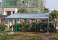 Hot selling commerical high snow load carport aluminum carport with drainage system