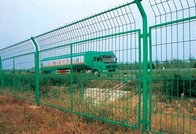 green coated ground screw foundation welded wire mesh fencing for solar power system