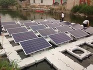 special HDPE plastic solar water floating ponton for floating solar power farm solar floating mounting structures system