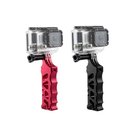 Aluminum Alloy Tactical Style Hand Grip With Thumb Screw For GoPro Hero 4 3+ 3 4s SJ4000 Xiaomi yi 2 Camera Accessories