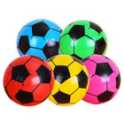 colorful PVC inflatable football children toy ball beach ball promotional gift toy