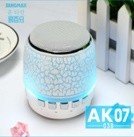 Bluetooth Speaker with colorful LED, MP3 support, Li-battery embeded, TF card U-disk storage