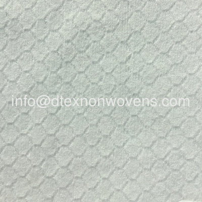 white spunlace nonwovens jumbo rolls for wet wipes baby wipes material(rayon polyester)