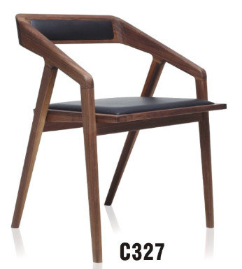 China Katakana Chair home modern solid wooden dining arm chair furniture supplier