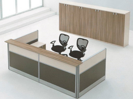 China office wooden reception desk information desk furniture supplier