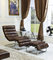 classic old style antique leather lounge recliner furniture supplier